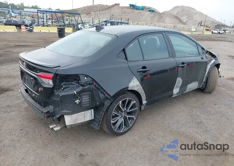 2020 Toyota Corolla Se from USA, damaged, VIN 5YFS4RCE1LP043815